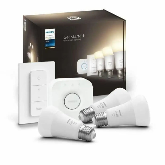 LED крушка Philips Starter Kit E27 9,5 W Бял F (3 броя)