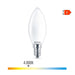 LED крушка Philips Свещ Бял F 40 W 4,3 W E14 470 lm 3,5 x