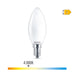 LED крушка Philips Свещ E 6,5 W 60 W E14 806 lm 3,5 x 9,7