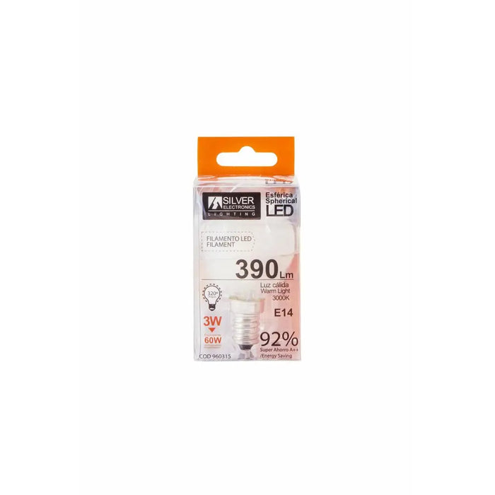 LED крушка Silver Electronics 960315 3W E14 3000K