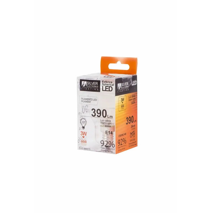 LED крушка Silver Electronics 960315 3W E14 3000K