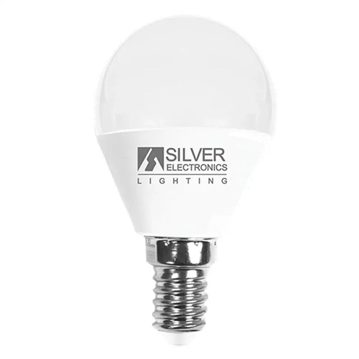 LED крушка Silver Electronics ESFERICA PEQUE E14 5000K