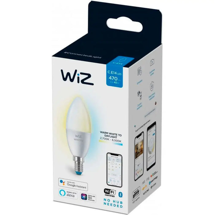 LED КРУШКА СВЕЩ E14 4.9W 470LM 2700-6500K ДИМИРУЕМА WI-FI