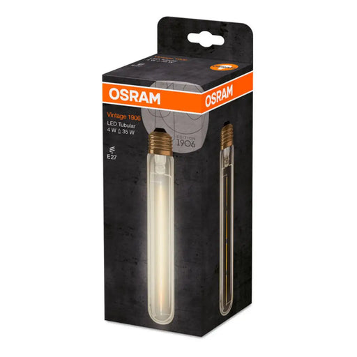 LED КРУШКА VINTAGE E27 4W 2000K 400LM OSRAM TUBULAR