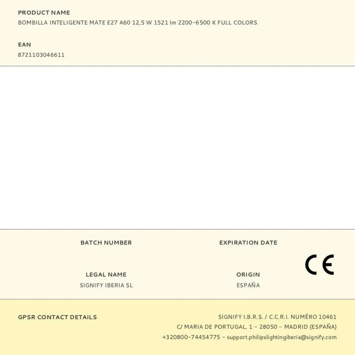 LED крушка Philips E 12,5 W E27 1521 Lm (2200-6500 K)