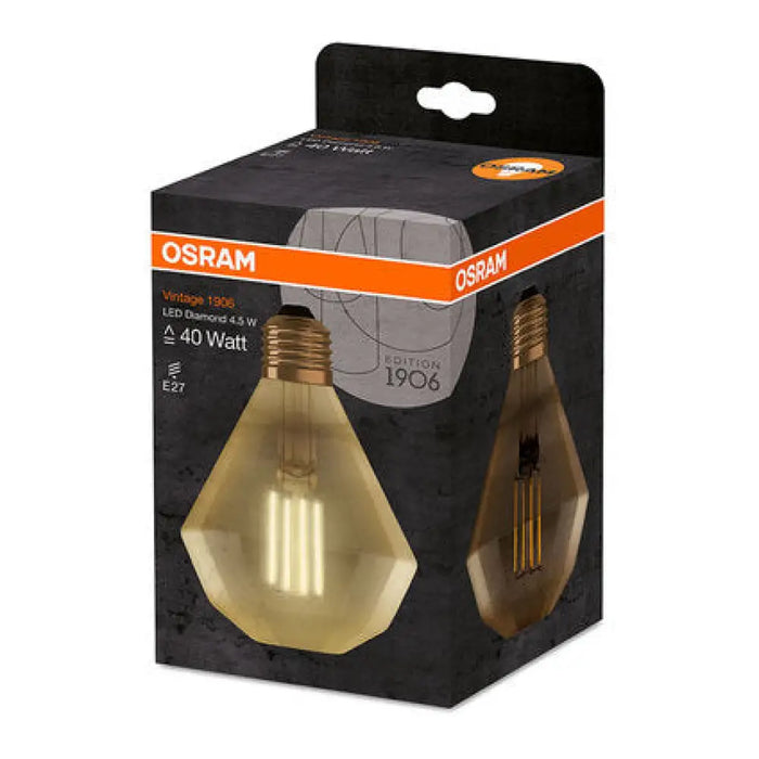LED КРУШКА DIAMOND OSRAM E27 4.5W VINTAGE