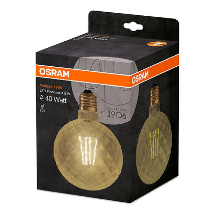 LED КРУШКА PINECONE OSRAM E27 4.5W VINTAGE
