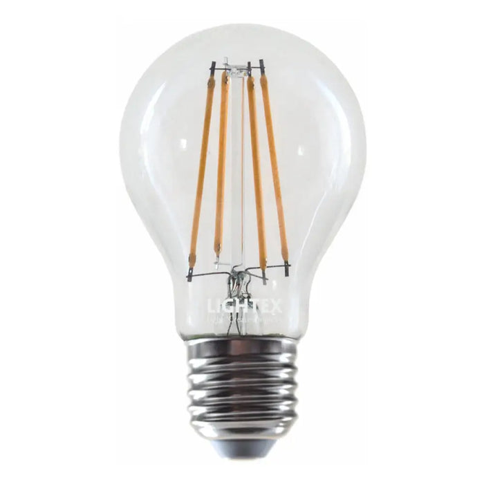 LED КРУШКА FILAMENT E27 8W A60 3000K 1055LM LIGHTEX CL