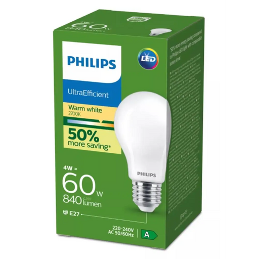 LED ЛАМПА PHILIPS FR EELA 60W Е27 2700К