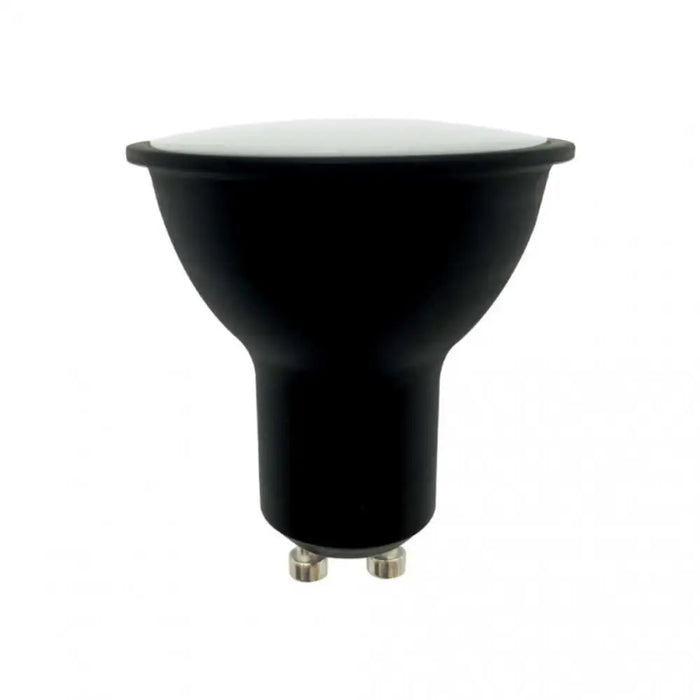 LED ЛАМПА PLASTIC GU10 7W 4000K ЧЕРНА LI