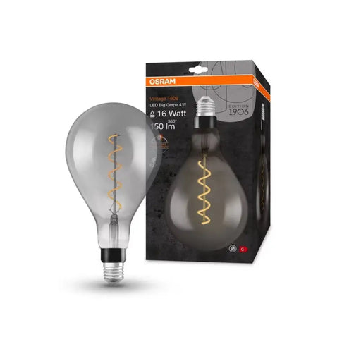 LED ЛАМПА VINTAGE 1906 LED CL A160 SMOKE16 4W/818 E27