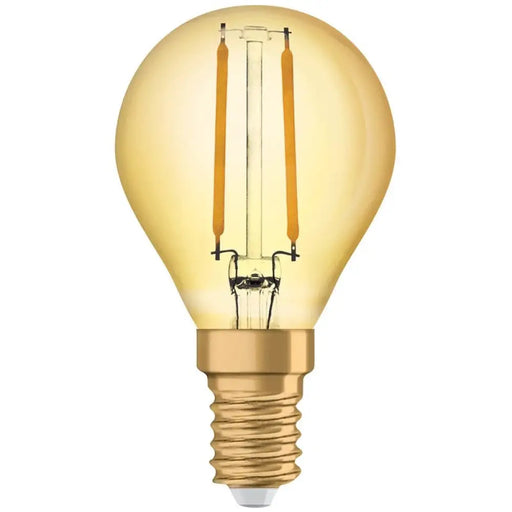 LED ЛАМПА VINTAGE 1906 LED CL P FIL GOLD 22/2,5W/825 E14
