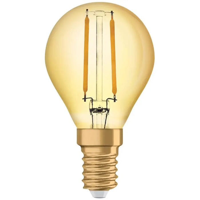 LED ЛАМПА VINTAGE 1906 LED CL P FIL GOLD 22/2,5W/825 E14