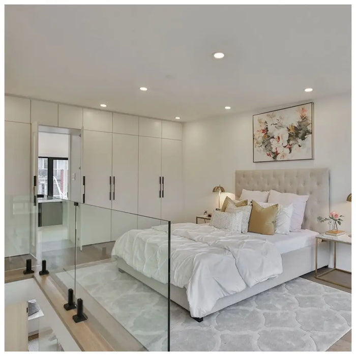 LED ЛАМПА VLE-DLBR-124 DOWNLIGHT RD 12W/4K/WH VIDEX