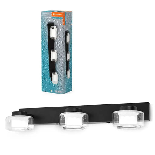 LED ЛАМПА ORBIS FLAME 3X5.5W CLICK CCT IP44 BLACK LEDVANCE