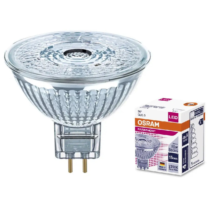 LED ЛАМПА PARATHOM MR16 35 36° 3,8W/827 GU5.3 LEDVANCE