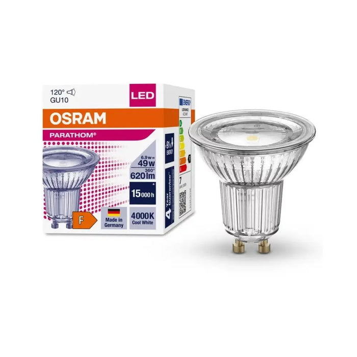 LED ЛАМПА PARATHOM PAR16 80 120° 6,9W/840 GU10 LEDVANCE