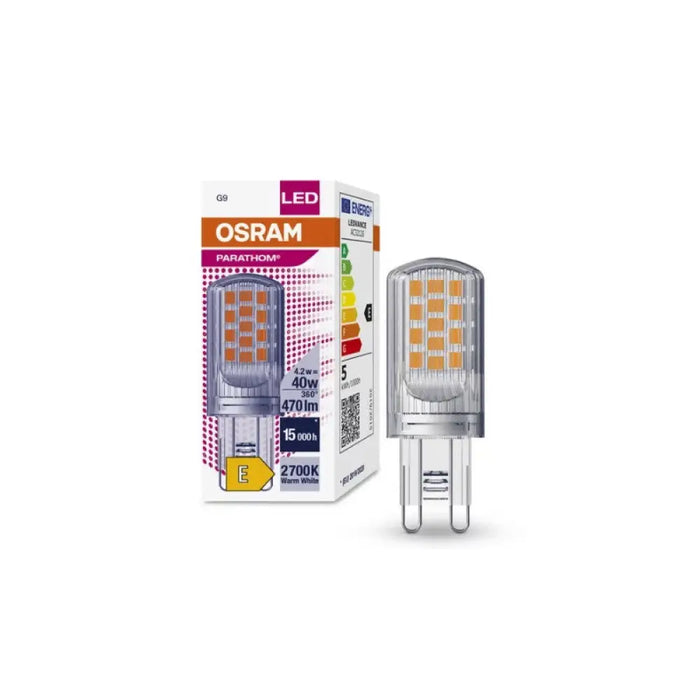 LED ЛАМПА PARATHOM PIN CL 40 non-dim 3,8W/827 G9 LEDVANCE