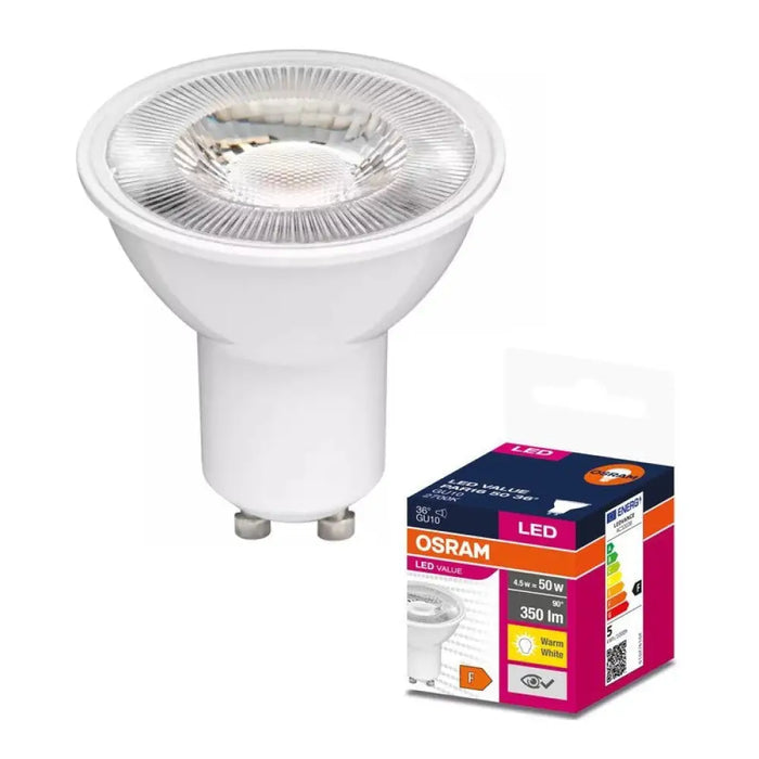 LED ЛАМПА VALUE PLAST PAR16 50 36° 5W/827 GU10 LEDVANCE