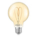 LED ЛАМПА VINTAGE 1906 CLA60 G80 GOLD HEART FIL DIM 8W E27