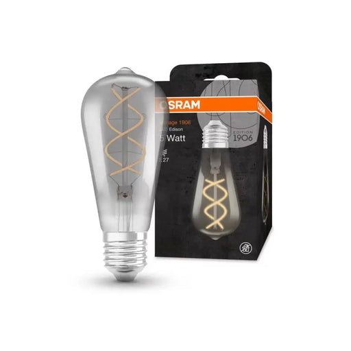 LED ЛАМПА VINTAGE 1906 EDISON SMOKE25 5W/250LM/818 E27