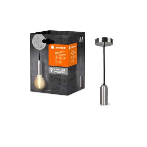 LED ЛАМПА VINTAGE 1906 PENDULUM ROUND CHROME LEDVANCE