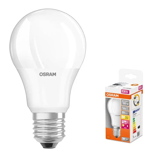 LED ЛАМПА CLA60 240° 9.5W/827 E27 DAYLIGHT SENSOR LEDVANCE