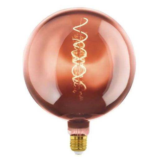 LED ЛАМПА E27 G200 4W 40LM 1600K Ф20 МЕД