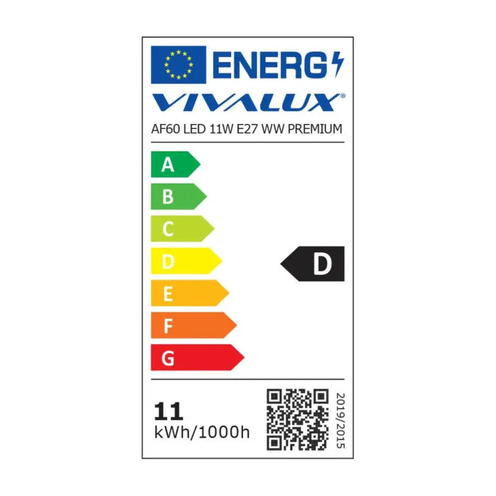 LED ЛАМПА ФИЛАМЕНТ Е27 11W 1521LM 3000К