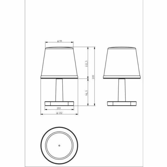 LED лампа Galix G4410 Бял