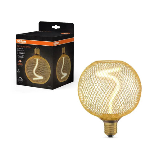 LED ЛАМПА GLOBE FIL TW18 E27 1800K GOLD