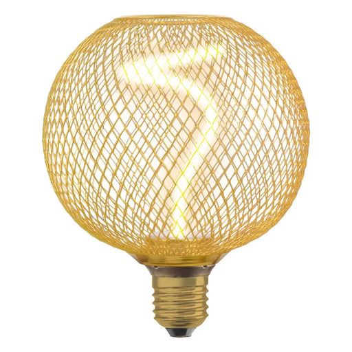 LED ЛАМПА GLOBE FIL TW18 E27 1800K GOLD
