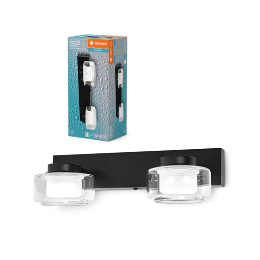 LED ЛАМПА ORBIS FLAME 2X5.5W CLICK CCT IP44 BLACK LEDVANCE