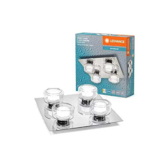 LED ЛАМПА ORBIS FLAME 4X5.5W CLICKCCT IP44 CH LEDVANCE