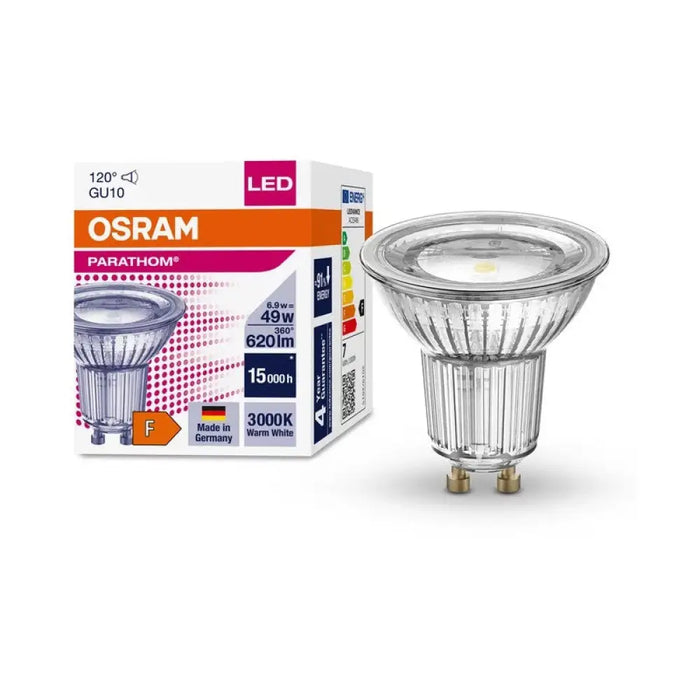 LED ЛАМПА PARATHOM PAR16 80 120° 6,9W/830 GU10 LEDVANCE