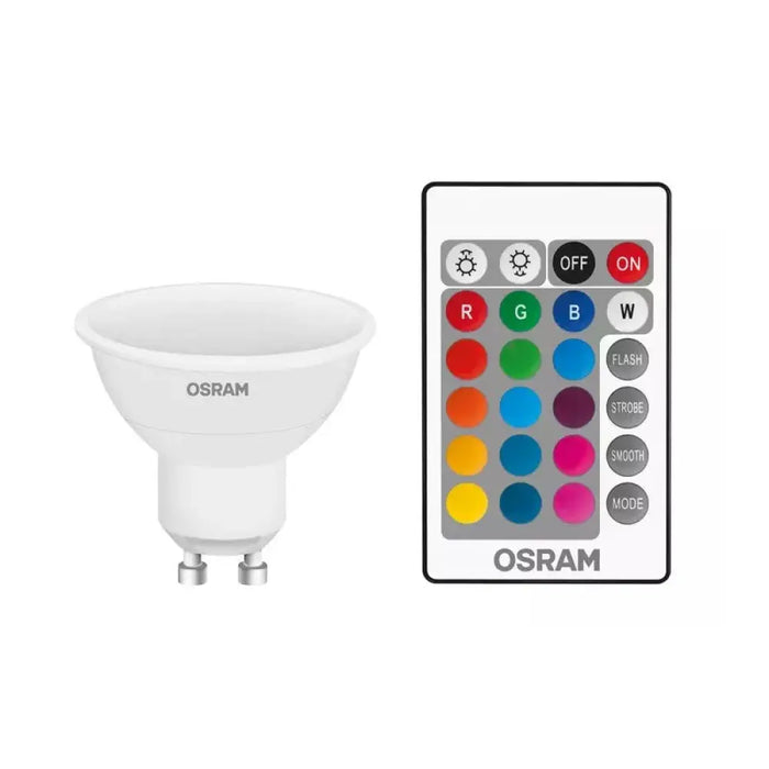 LED ЛАМПА RGB GU10 25 REM 4.5W/827 230V GU10 LEDVANCE