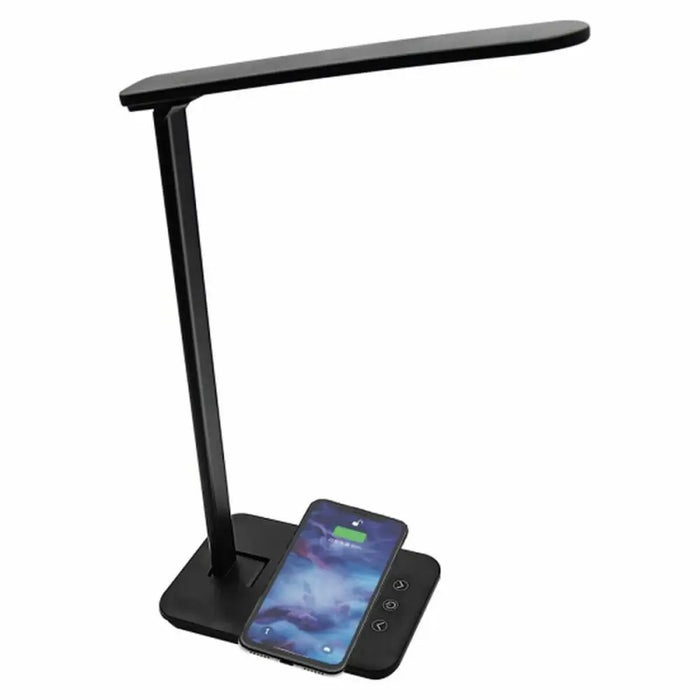 LED Лампа с Безжично Зарядно Устройство за Смартфони Denver