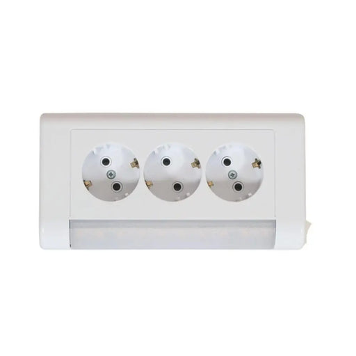 LED ЛАМПА С КОНТАКТ 3 ГНЕЗДА IP20