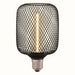 LED ЛАМПА SQUARE FILS12 E27 1800K ЧЕРНА