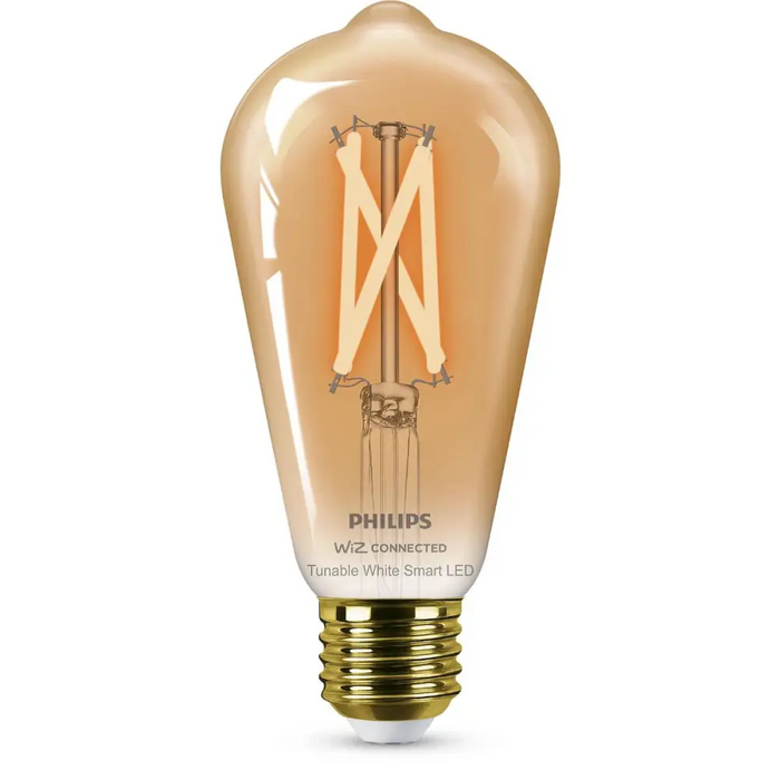 LED ЛАМПА ST64 6.7W E2 PHILIPS WIZ F