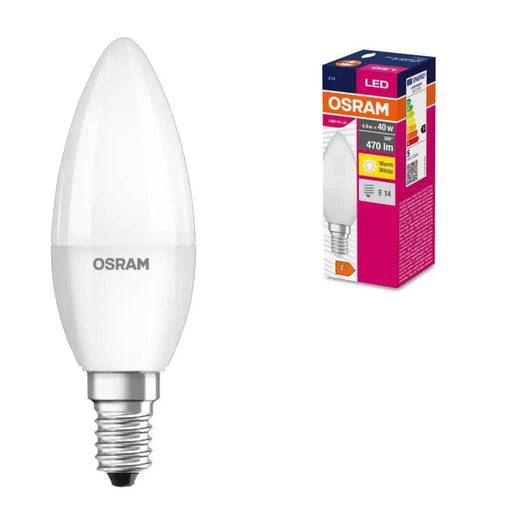 LED ЛАМПА VALUE CLB40 470lm/827 E14 LEDVANCE