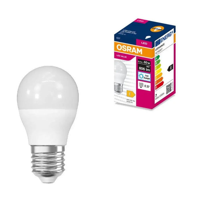 LED ЛАМПА VALUE CLP60 806lm/865 E27 LEDVANCE