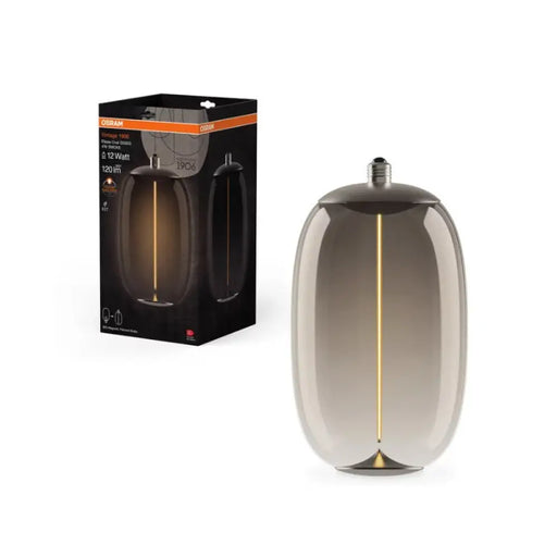 LED ЛАМПА VINTAGE 1906 MAGNET ELIPS OVAL D200G SMOKE 12