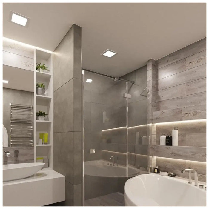 LED LAMPA VLE-DLBS-184 DOWNLIGHT SQ 18W/4K/WH VIDEX