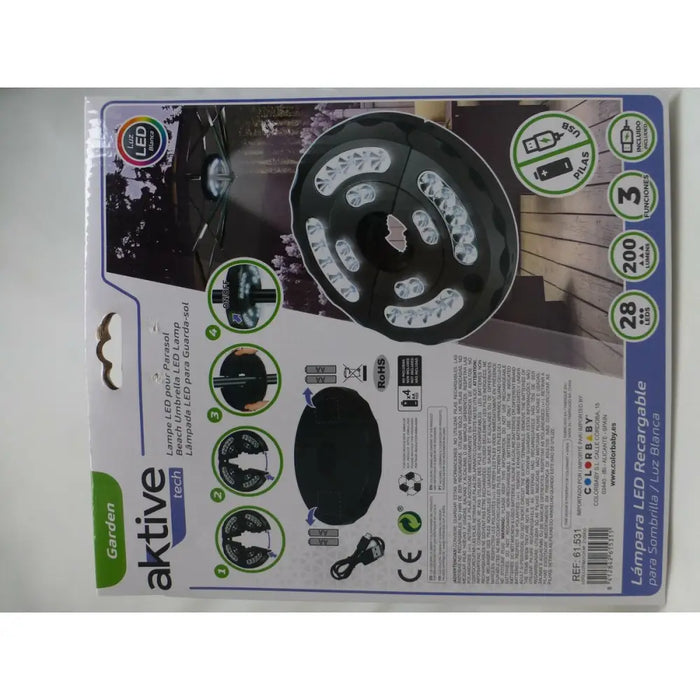 LED Лампа за Чадър Aktive 6 броя