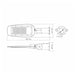 LED ЛАМПА ЗА ОТКРИТО VLE-SLe14-505 STREET LED 50W/5K VIDEX