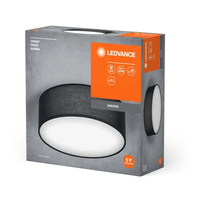 LED ЛАМПА ORBIS PARIS 300 mm 1XE27 BK LEDVANCE