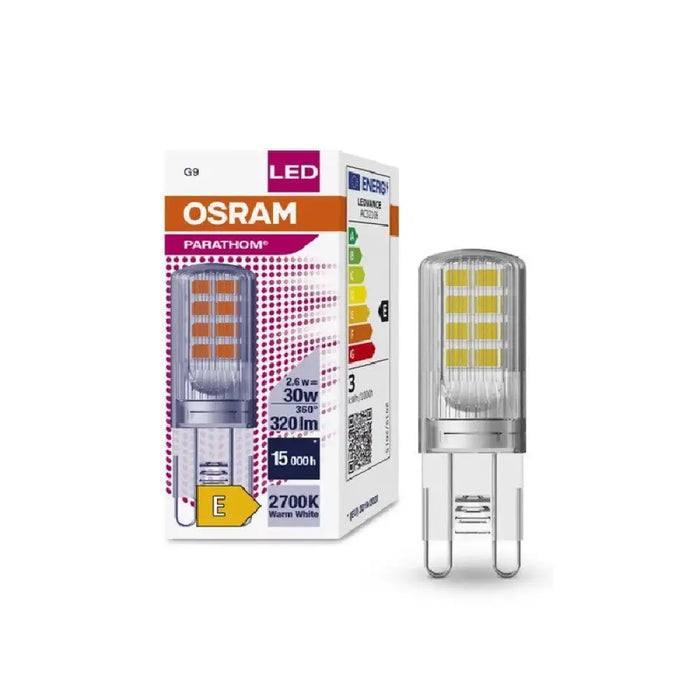 LED ЛАМПА PARATHOM PIN CL 30 non-dim 2,6W/827 G9