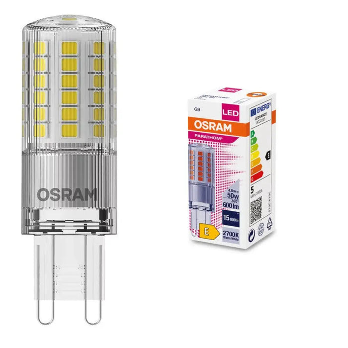 LED ЛАМПА PARATHOM PIN CL 50 4,8W/827 G9 LEDVANCE