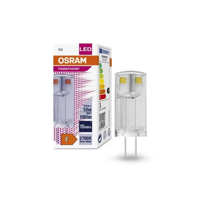 LED ЛАМПА PARATHOM LED PIN G4 CL 10 0,9W/827 20x1 LEDVANCE